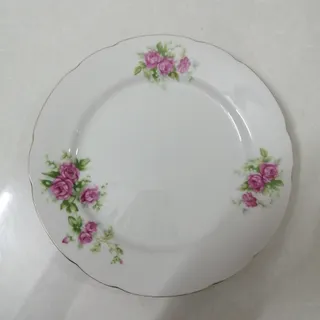بشقاب برنج خوری گلسرخی