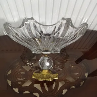 میوه خوری کریستال پایه بر