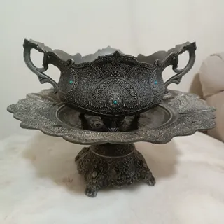 جای میوه یا شیرینی سیلور