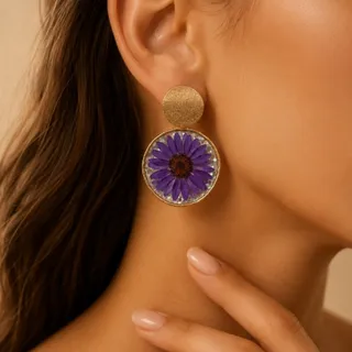 گوشواره بابونه
