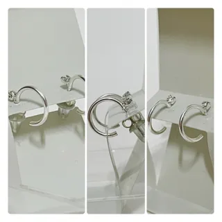 حراج گوشواره نقره 925