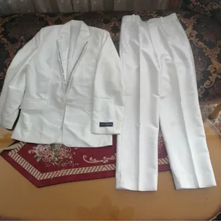 کت و شلوار بچگانه سفید