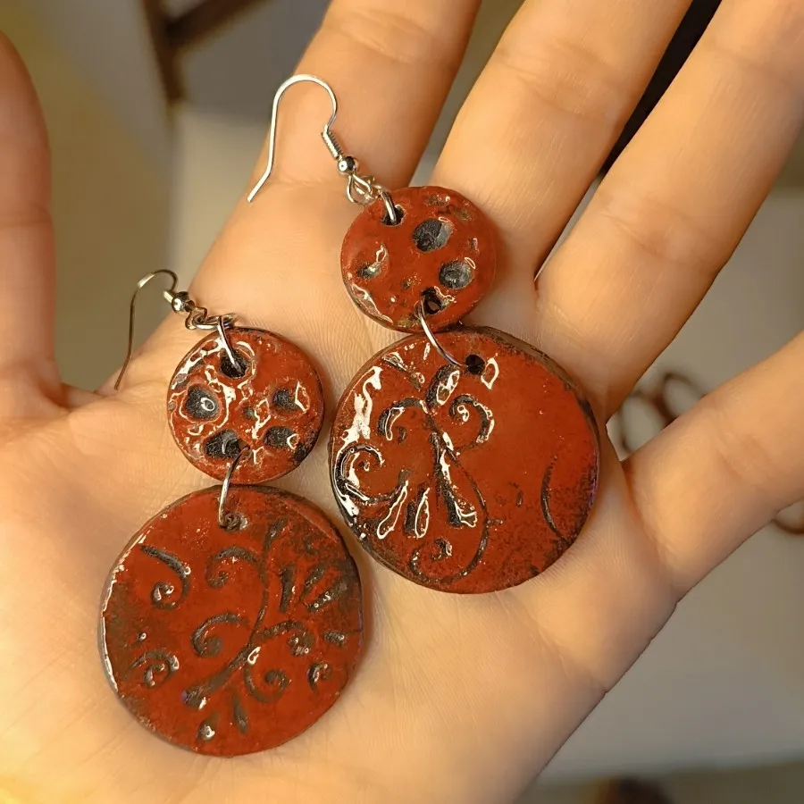 گوشواره ی پلیمری