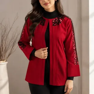 کت پولکدار