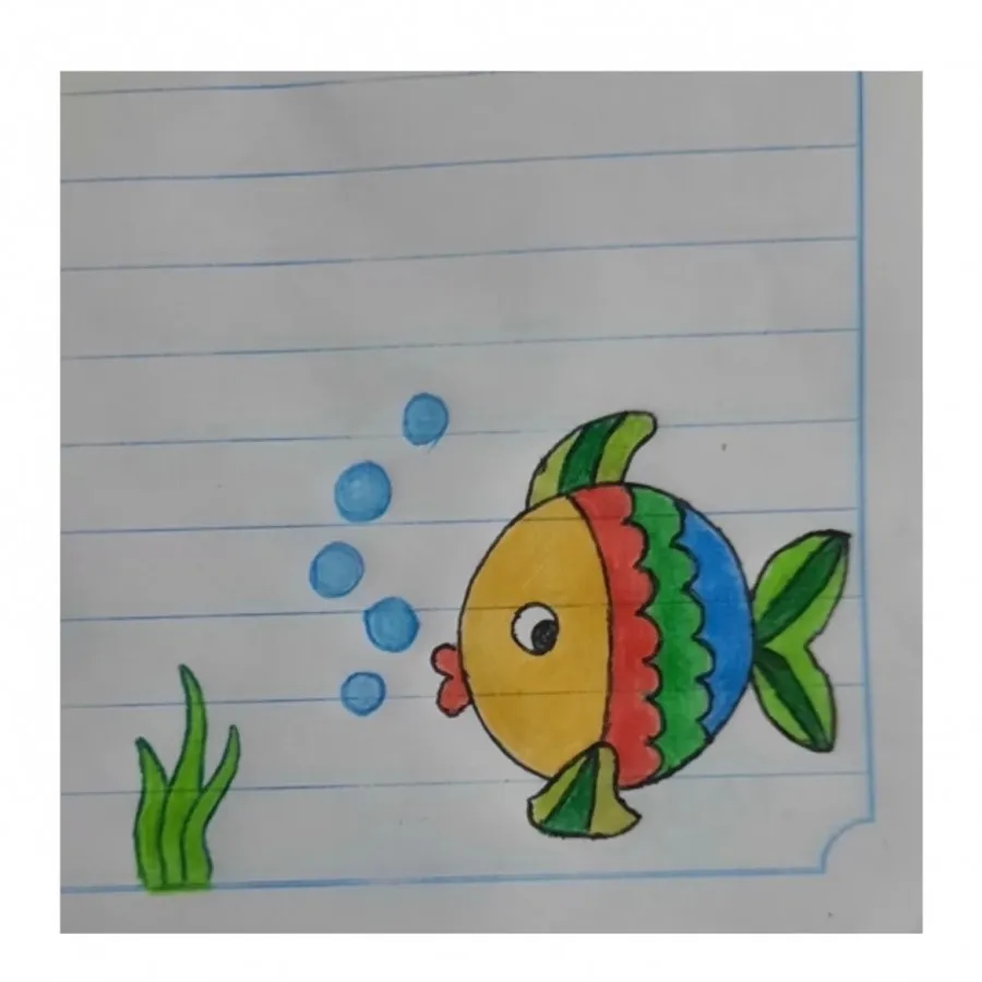نقاشی حاشیه دفتر