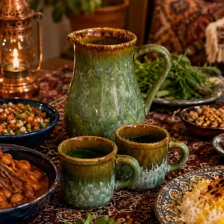 پارچ و استکان