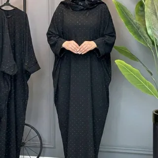 پیراهن عبایی فول نگین