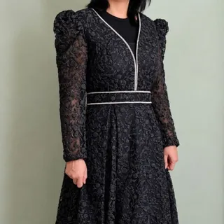 پیراهن مجلسی زنانه مشکی