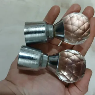 قپه کریستال چوب پرده