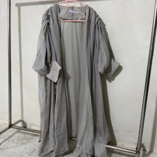 مانتو حریر و تور مجلسی