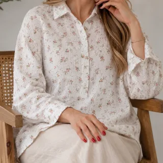 شومیز نخ موسلین وارداتی