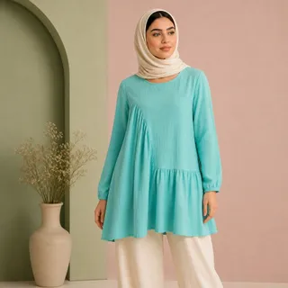 پیراهن نخ کتان وارداتی