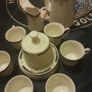 سرویس چای خوری 17 تکه نو