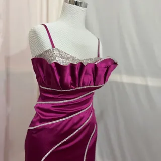 لباس مجلسی بلند عروسکی