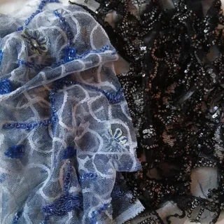 تکه پارچه های کار شده