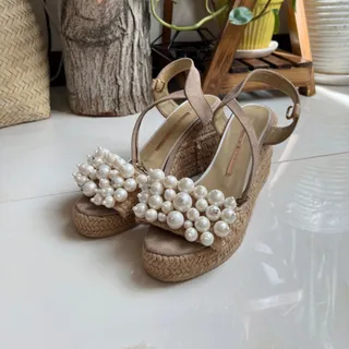 کفش مجلسی مروارید