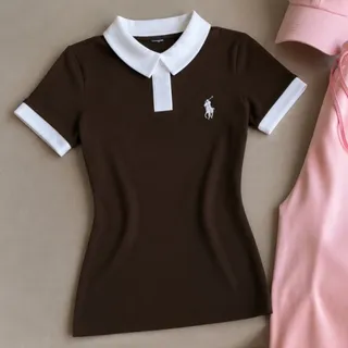 پولوشرت زنانه نخ پنبه