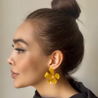 گوشواره خردلی وارداتی