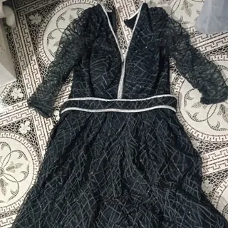 پیرهن بلند مشکی