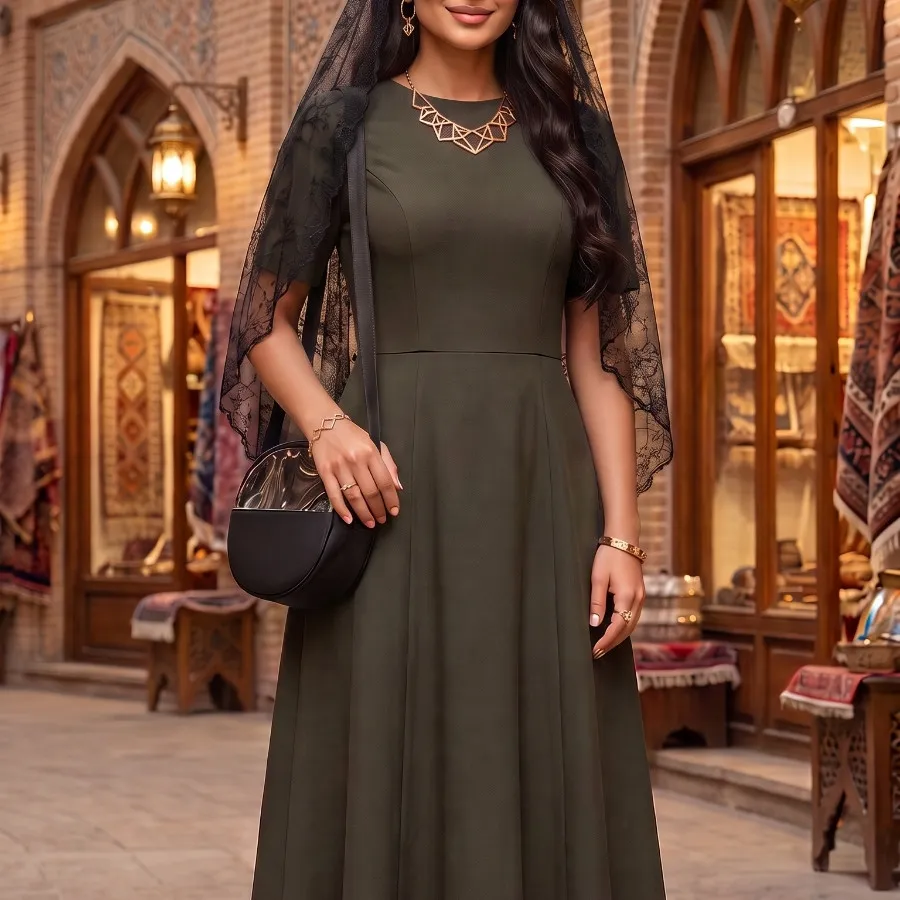لباس بلند زنانه و دخترانه
