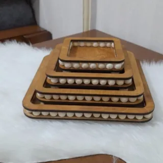سرویس پذیرای چوبی