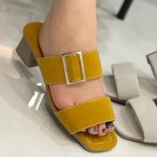 صندل زنانه مجلسی چرم