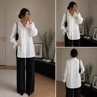 شومیز سفید