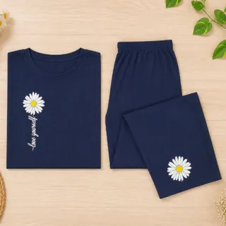 تاپ شلوارک گل بابونه