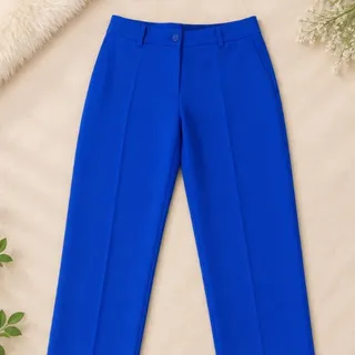شلوار پارچه ای کاربنی