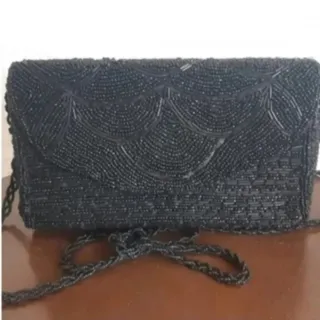 کیف ملیله دوزی مشکی