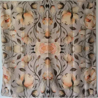 روسری نخی هلویی