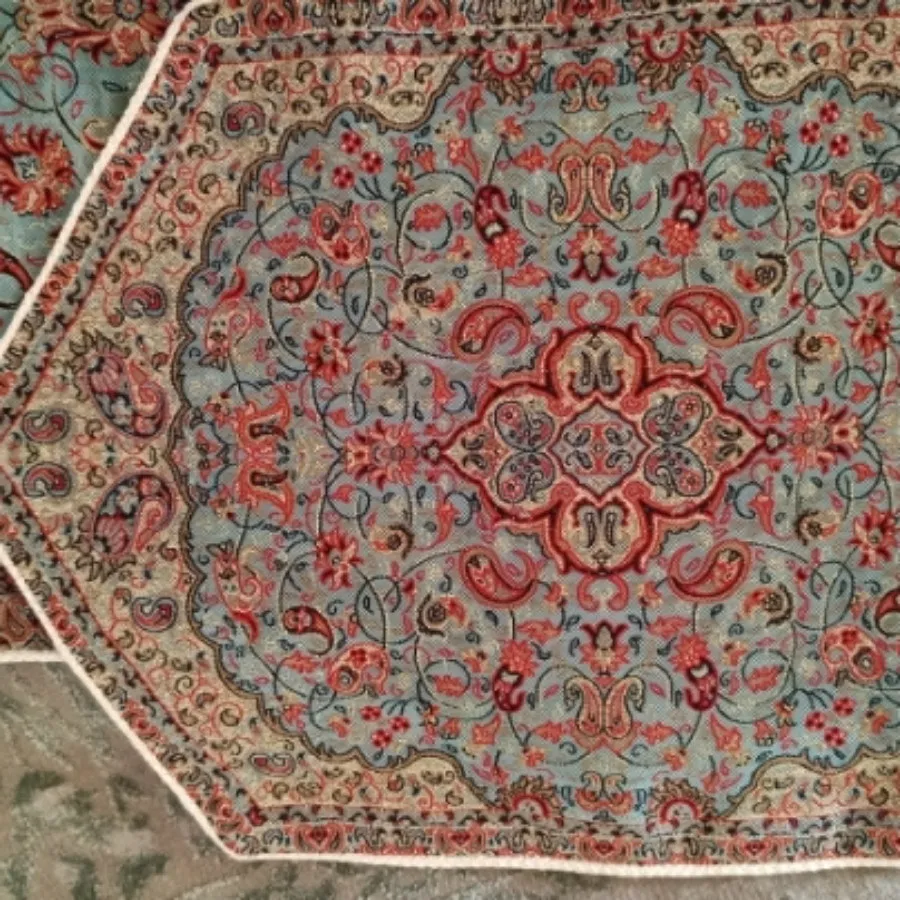 رومیزی ترمه یزد 3 تکه نو