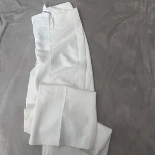 شلوار بوت کات سفید