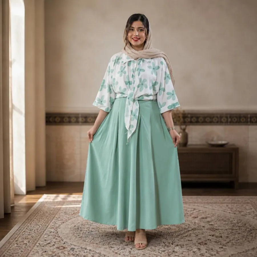 شومیز دامن