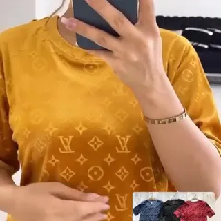 تیشرت مخمل LV