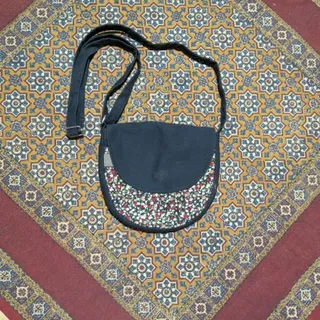 کیف گل گلی پارچه ای