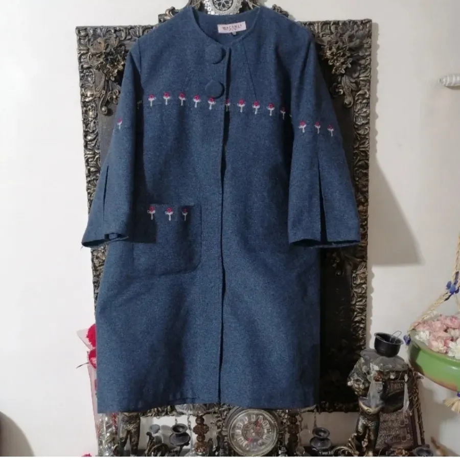 پالتو مزونی آبی