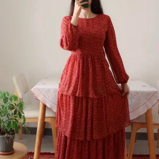پیراهن طبقه ای پینترسی