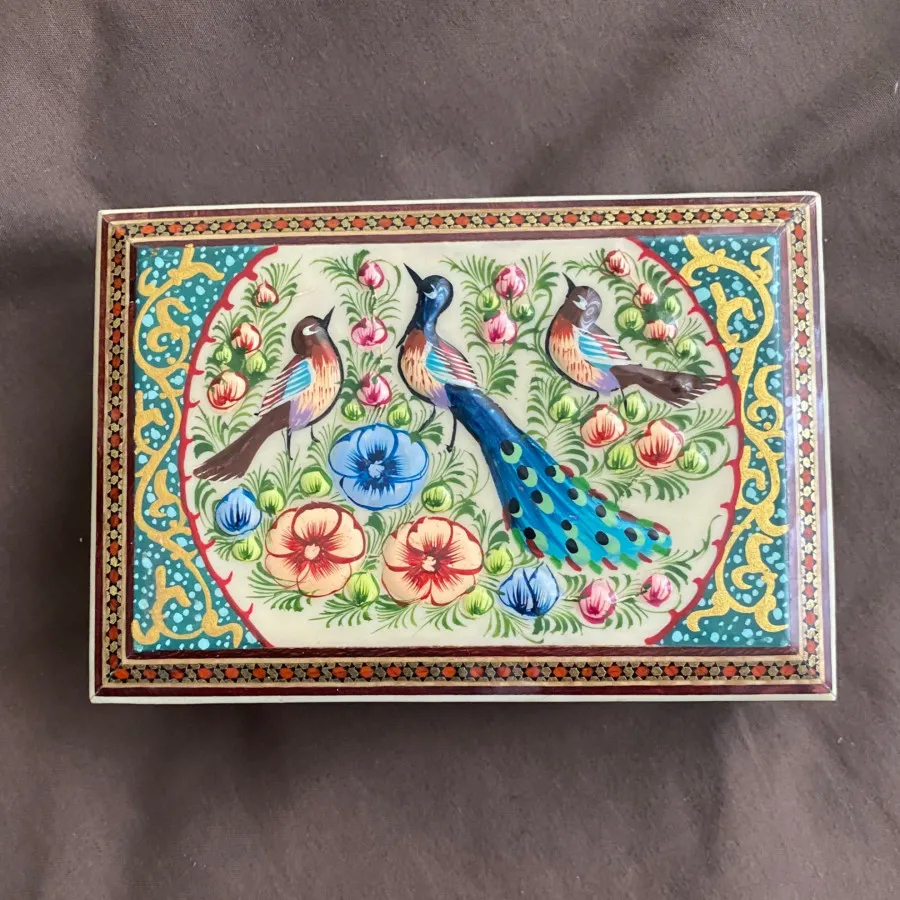 جعبه خاتم کاری