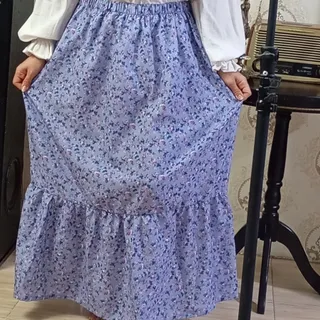 دامن پفکی پارچه ایی