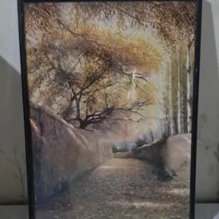تابلو کوچه باغ