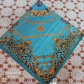3 عدد روسری ساتن ابریشم