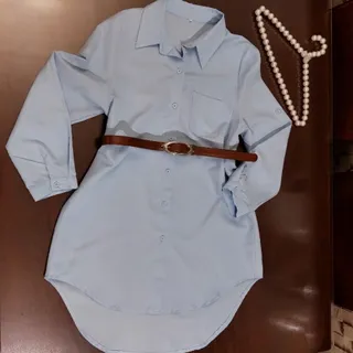 مانتو آبی بیبی بلو