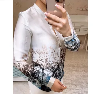 شومیز خارجی ابریشمی
