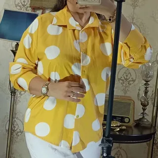 شومیز بوگاتی خالدار