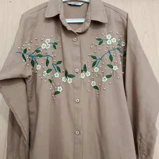 مانتو گلدوزی شده