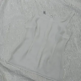 تاپ سفید حریر
