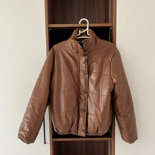 کاپشن قهوه ای