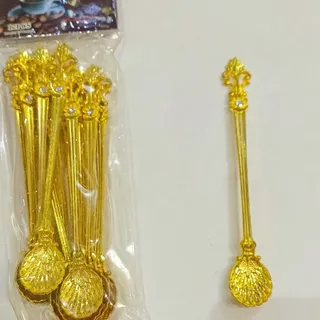 قاشق شربت خوری یا بستنی خ