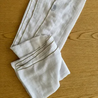 شال نخی سفید